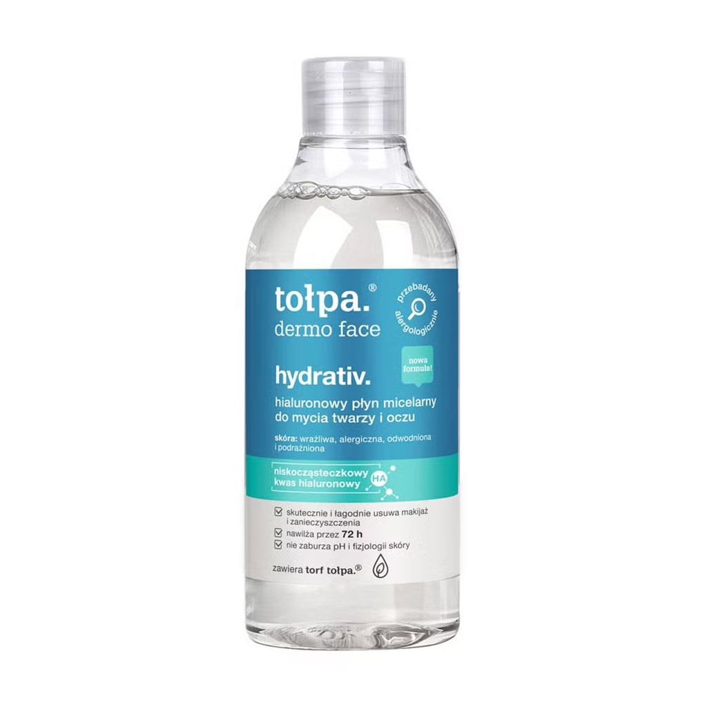 Міцелярний лосьйон для обличчя Tolpa Dermo Face Hydrativ., 400 мл